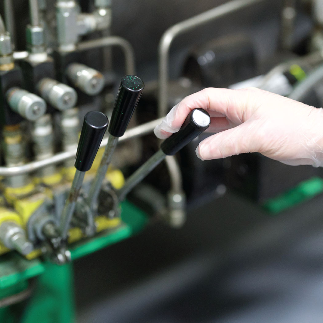 Hands on Levers